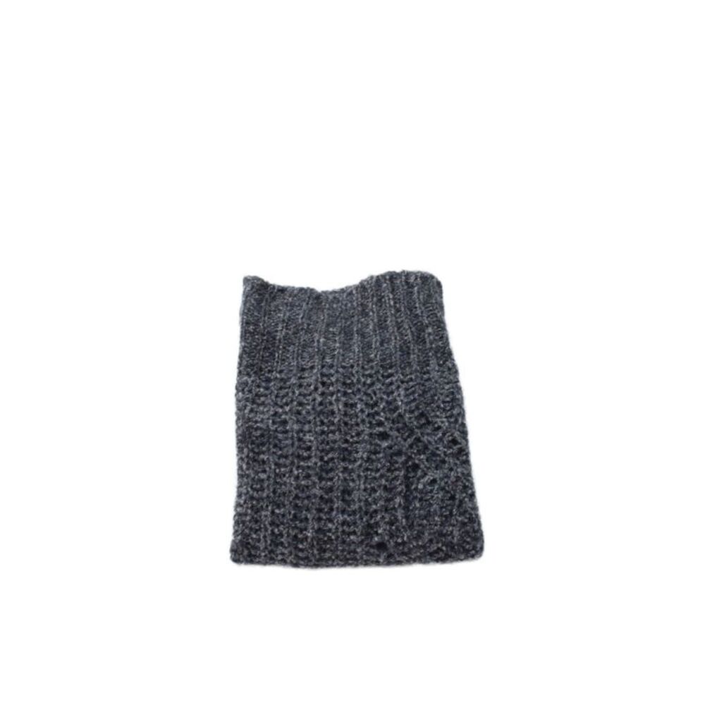 Herno Womens Alpaca Knitted Neck Scarf Blue Size One Size